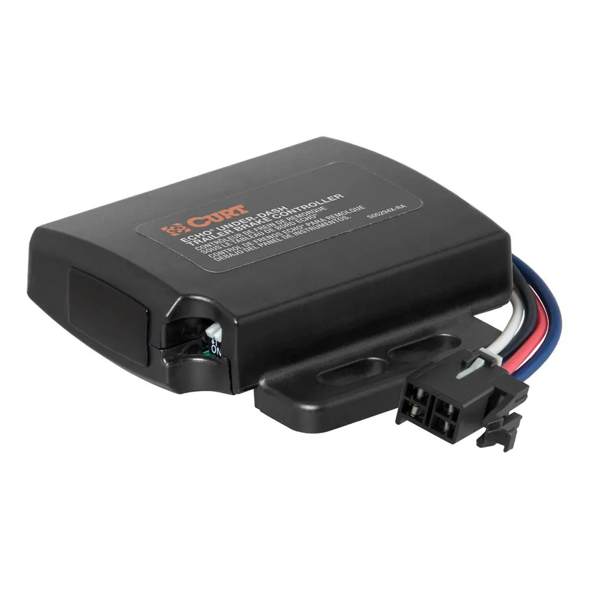 Curt Manufacturing Echo Under-Dash Brake Controller — Bluetooth, 2-8 Brake Trailers, Model# 51190